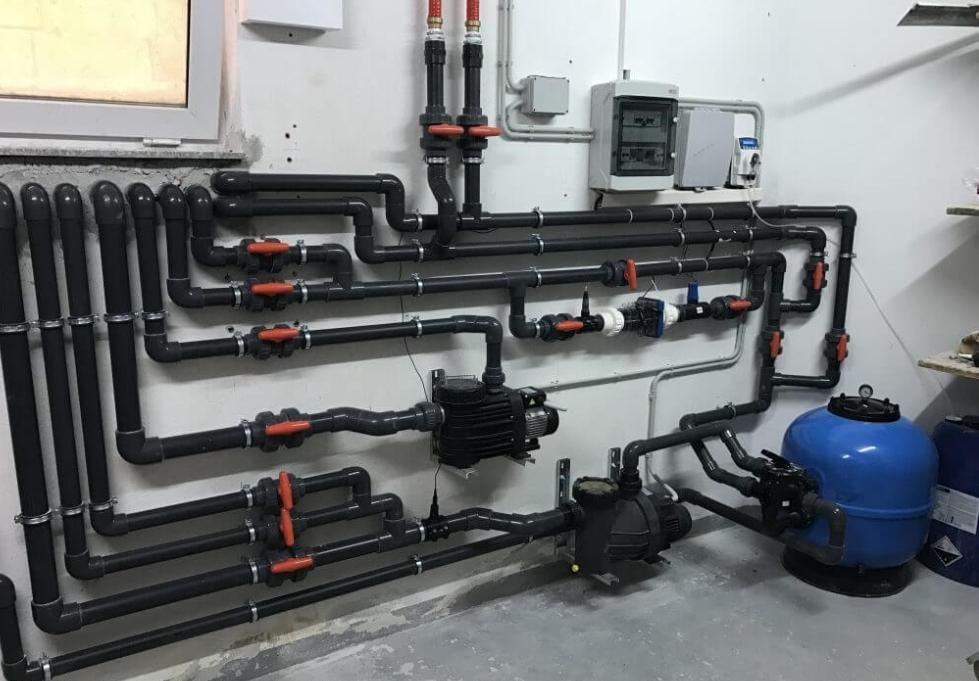 لوله کشی ساختمان کلکتوری،گرمایش از کف،استخر جکوزی|خدمات پیشه و مهارت|لنگرود, |دیوار