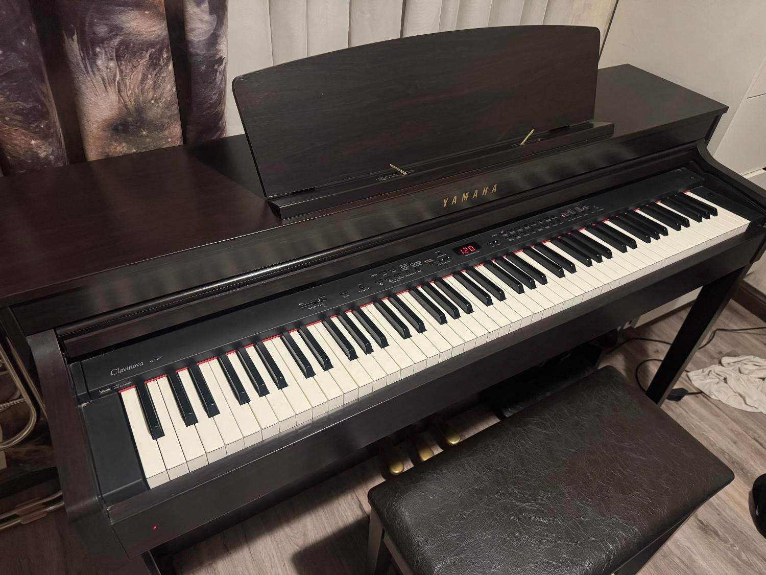 پیانو yamaha clp440 rosewood ( clp-440 R)|پیانو، کیبورد، آکاردئون|تهران, المهدی|دیوار