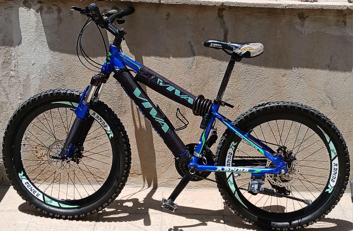 دوچرخه برند راپیدو سایز ۲۴|دوچرخه، اسکیت، اسکوتر|تهران, مشیریه|دیوار