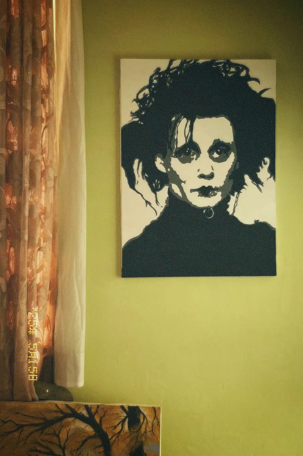 تابلو Edward Scissorhands|تابلو، نقاشی، عکس|تهران, قیطریه|دیوار