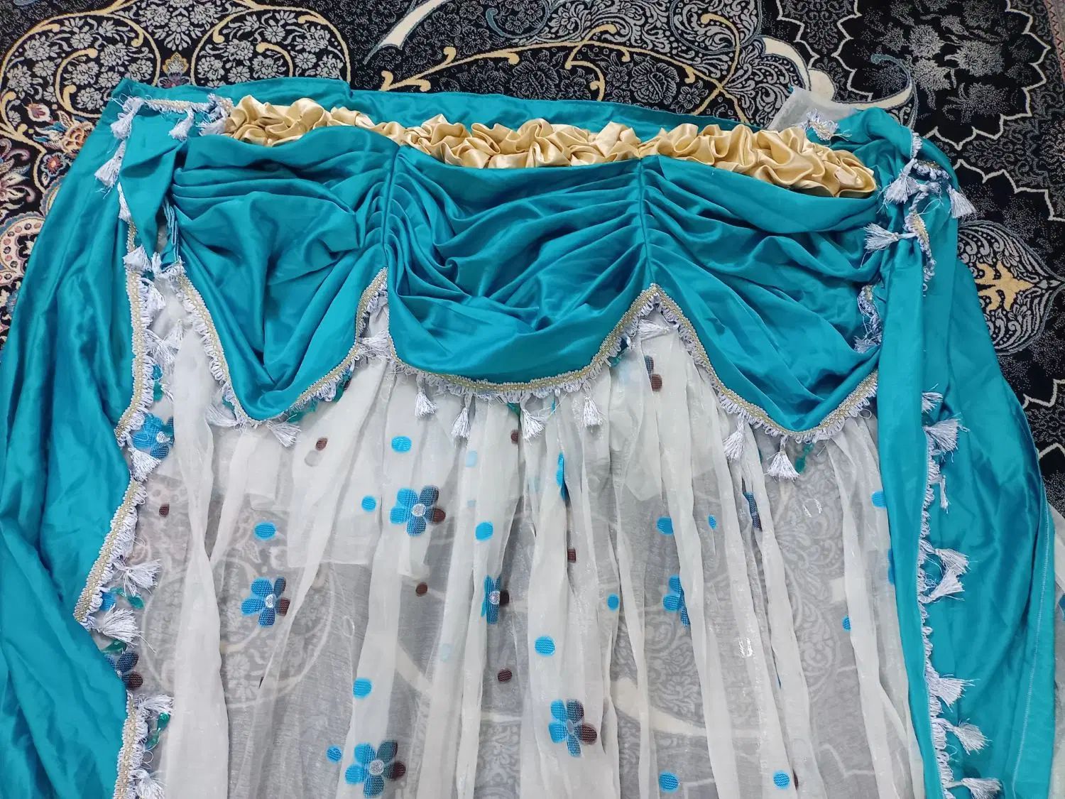 پرده اتاق و انباری|پرده، رانر، رومیزی|مشهد, چهاربرج|دیوار