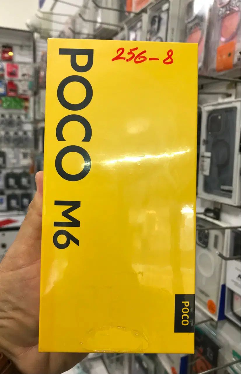Poco M6 (256 - 8) تاچ موبایل|موبایل|کرمانشاه, |دیوار