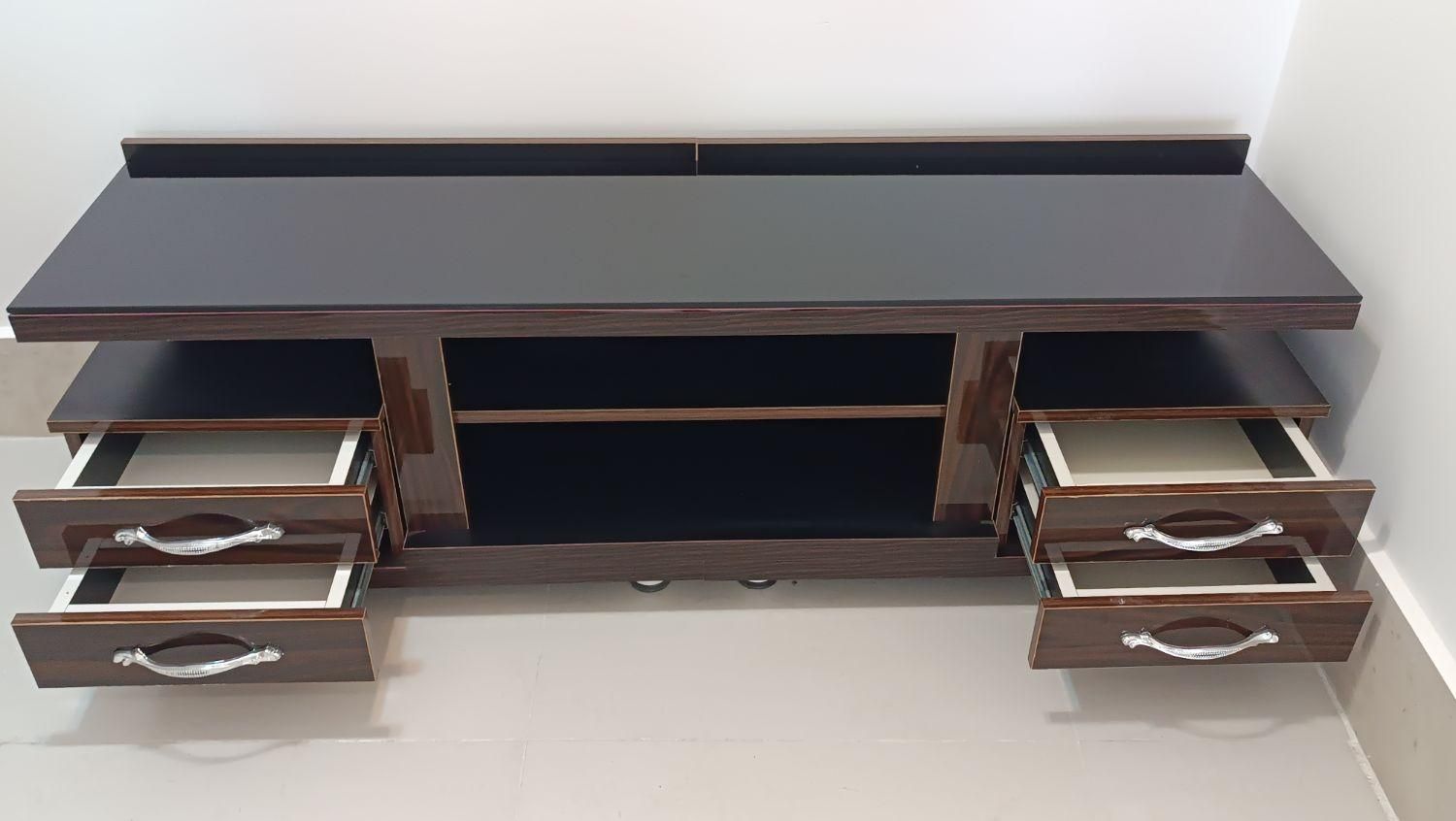 میز تلویزیون قهوه ای|میز تلویزیون|بناب, |دیوار