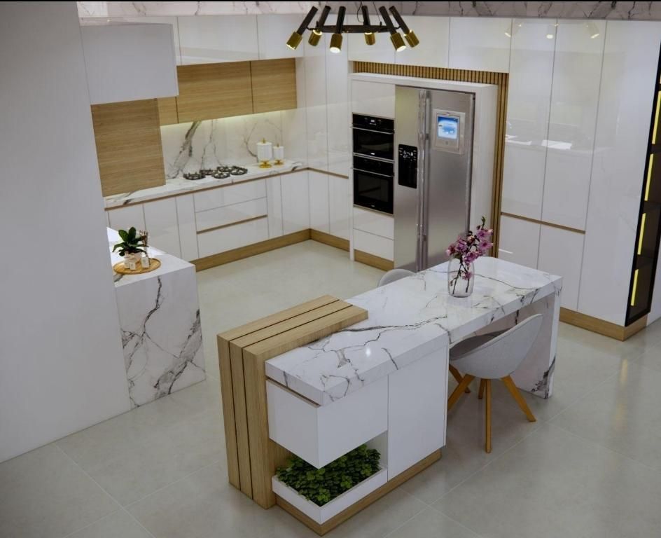 کابینت اشپزخانه MDF / هایگلاس / ممبران|مصالح و تجهیزات ساختمان|قرچک, زیبا شهر|دیوار