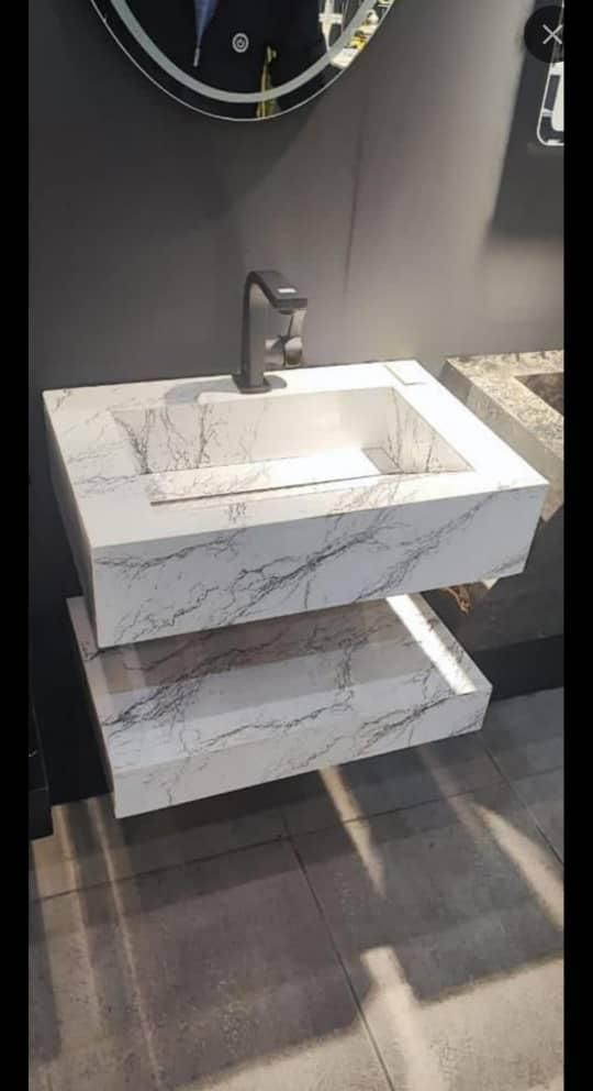 روشویی سرامیکی مدرن|لوازم سرویس بهداشتی|کرمان, |دیوار