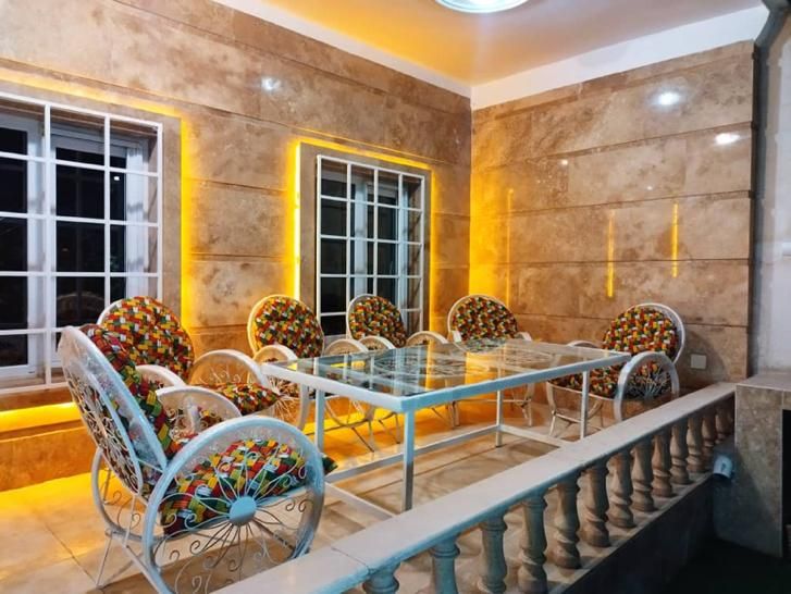 مبلمان طرح جیبو‌ باغی ویلایی صندلی تاب اتشدان فلزی|صندلی و نیمکت|کرج, جهان‌شهر|دیوار