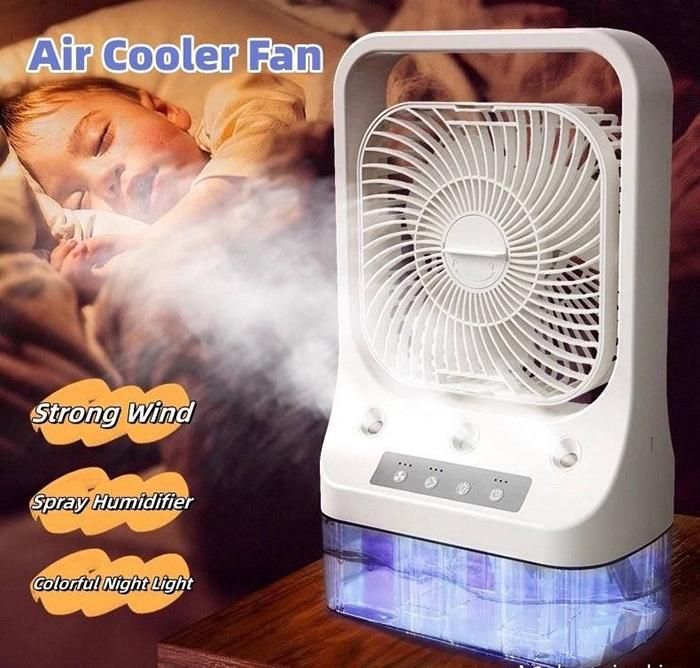 پنکه رومیزی رطوبت ساز و مه پاش Air Cooler Fa|پنکه و تصفیه‌کنندهٔ هوا|تهران, نارمک|دیوار