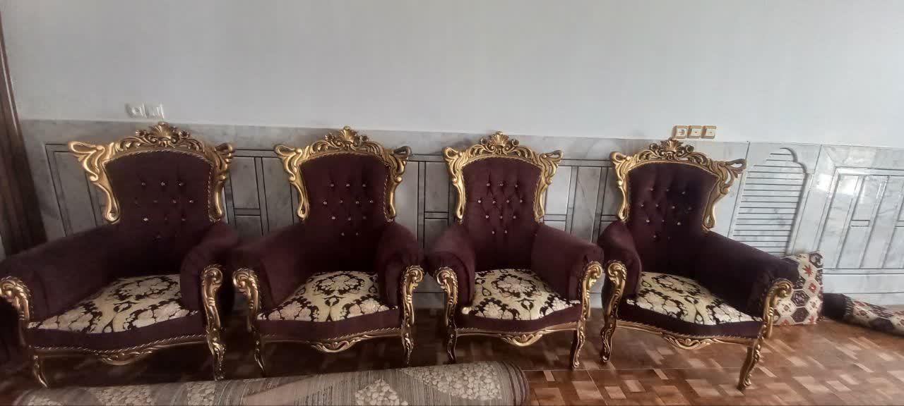 مبلمان سلطنتی|مبلمان خانگی و میز عسلی|خمینی‌شهر, |دیوار