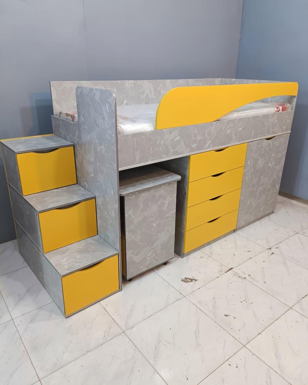 تولیدی تخت دو طبقه بزرگسال و کودک|تخت و سرویس خواب|ارومیه, |دیوار