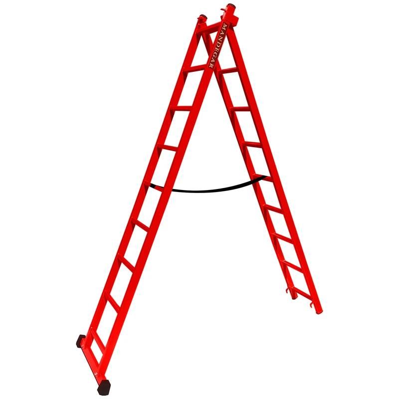 نردبان فلزی استاندارد دولنگه|ابزارآلات|تبریز, |دیوار