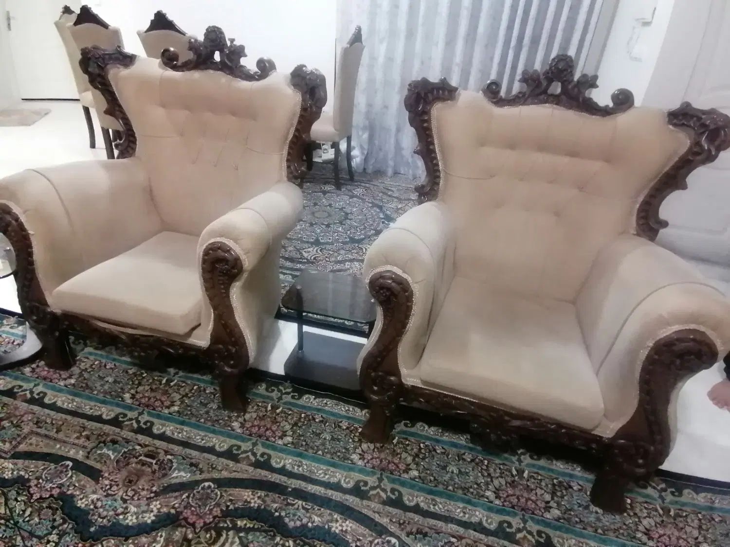 مبل کلاسیک ۷نفره|مبلمان خانگی و میز عسلی|کرج, ساماندهی|دیوار