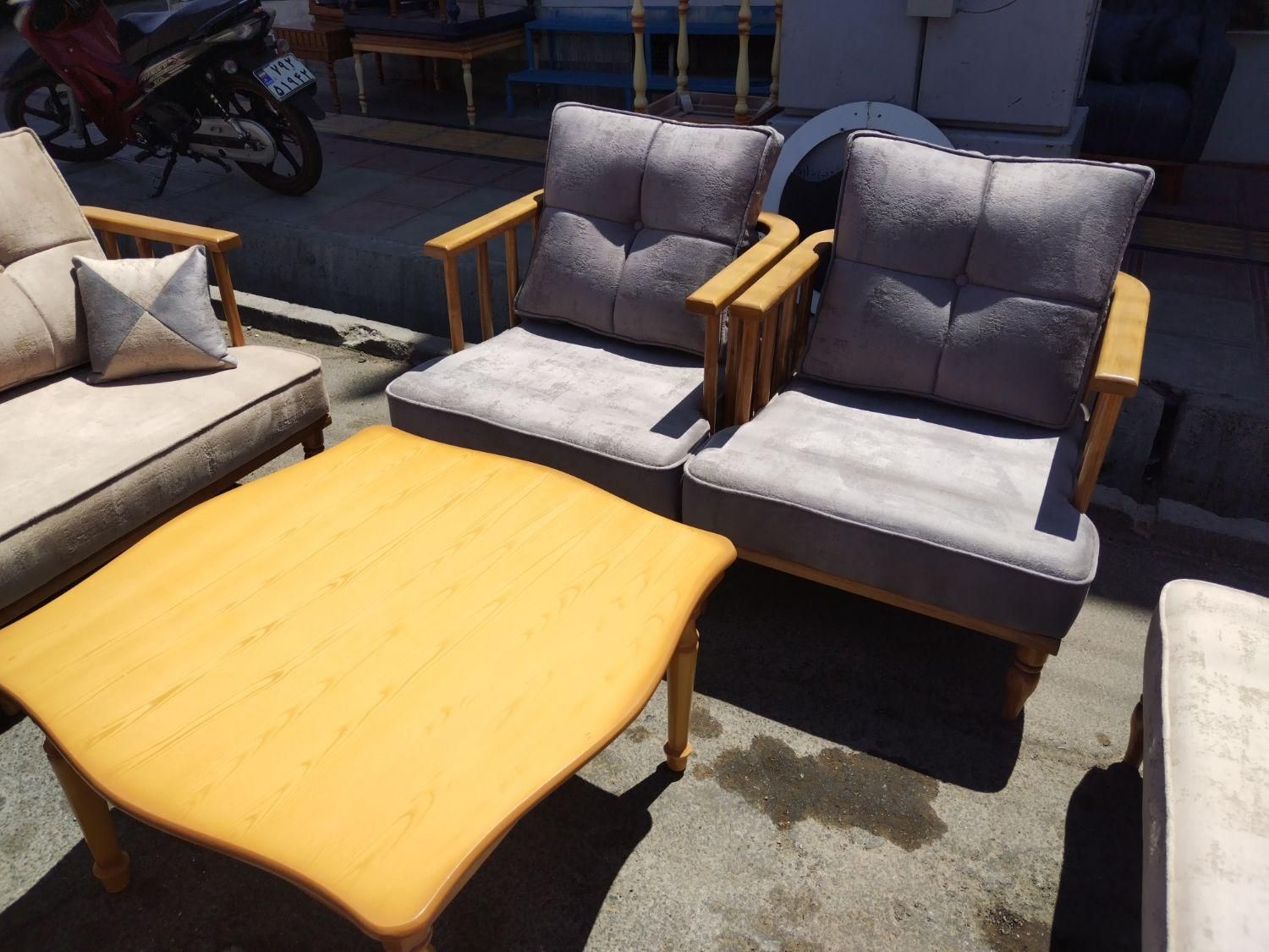 مبل ساحلی 8نفره|مبلمان خانگی و میز عسلی|بیرجند, |دیوار