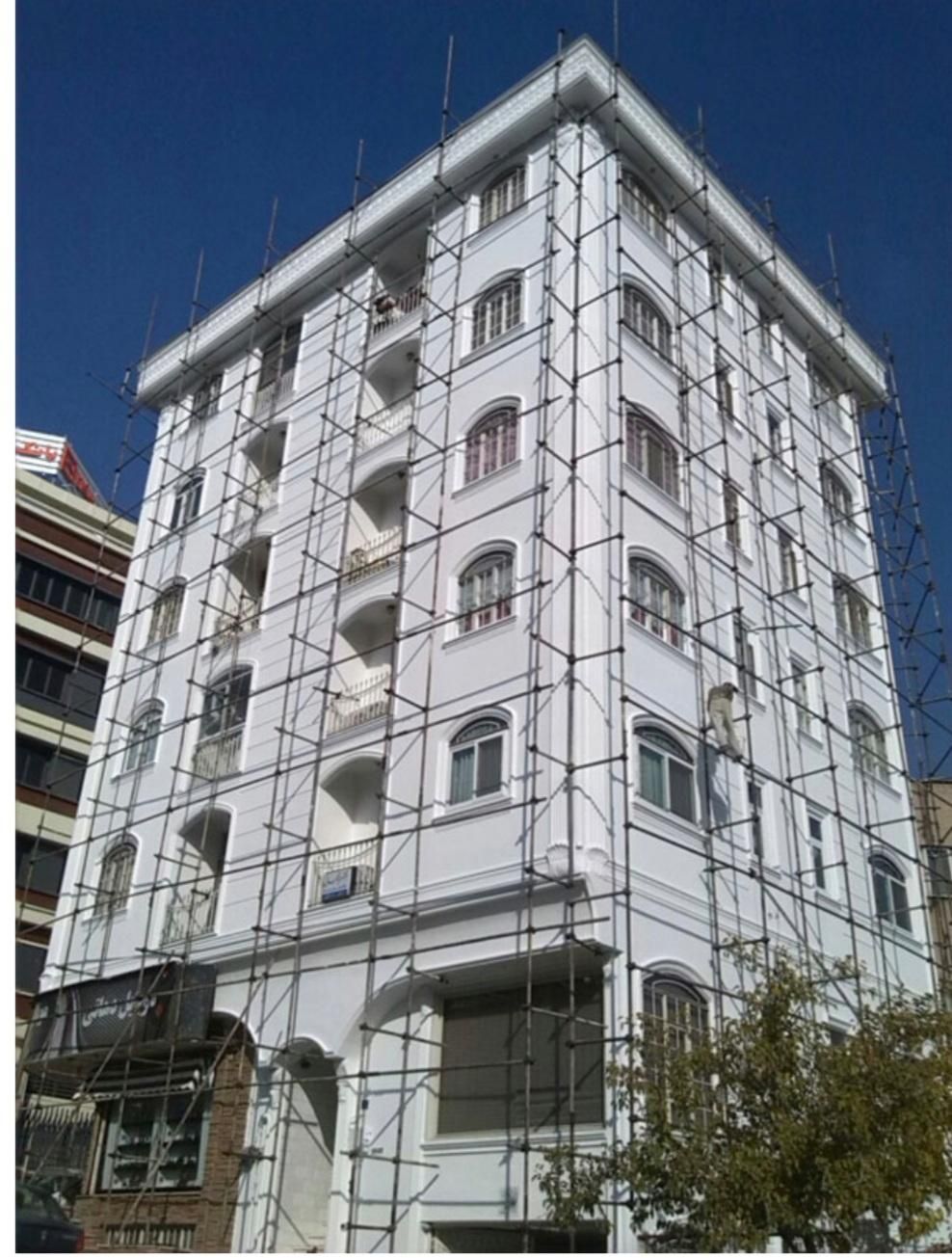 نصاب داربست فلزی با لوله و لوازم خود شما|خدمات پیشه و مهارت|شیراز, ابیوردی|دیوار