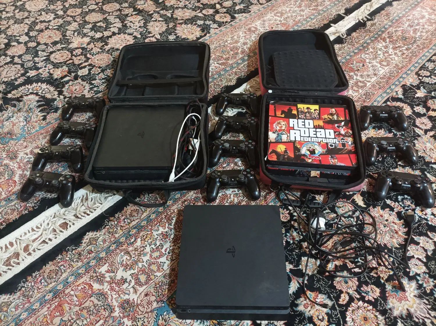 وسایل گیمنت (ps4 کپیخور+تی وی ۵۰ اینچ+میز بیلیارد|فروشگاه و مغازه|اهواز, بهارستان|دیوار