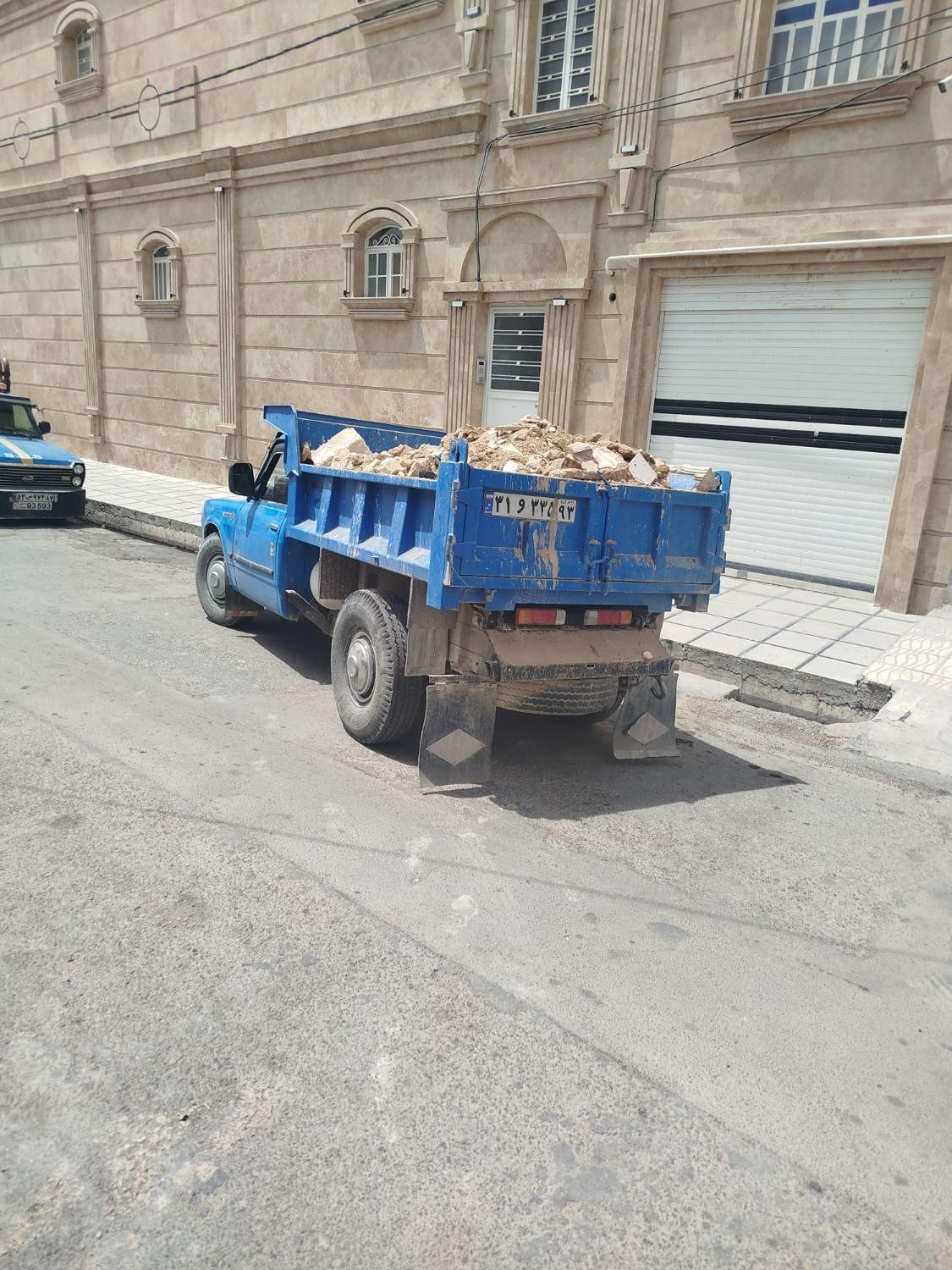 حمل و نقل ضایعات ساختمانی ، فروش ماسه و...|خدمات حمل و نقل|مرودشت, ژیان|دیوار
