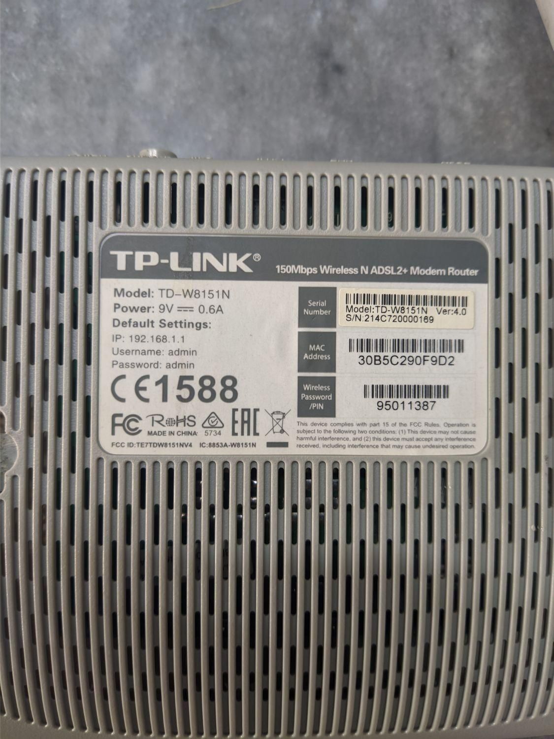مودم tp-link|مودم و تجهیزات شبکه|امیرکلا, |دیوار