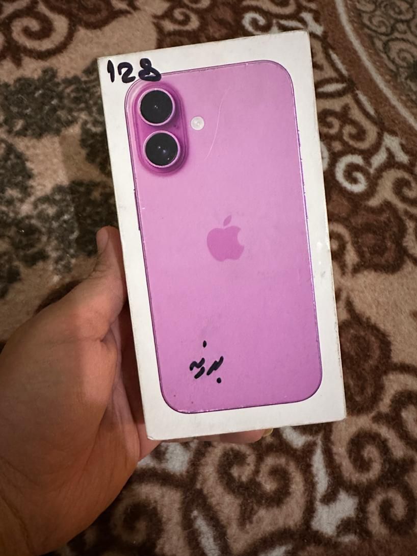 اپل iPhone 16 با حافظهٔ ۱۲۸ گیگابایت|موبایل|تهران, شهر زیبا|دیوار