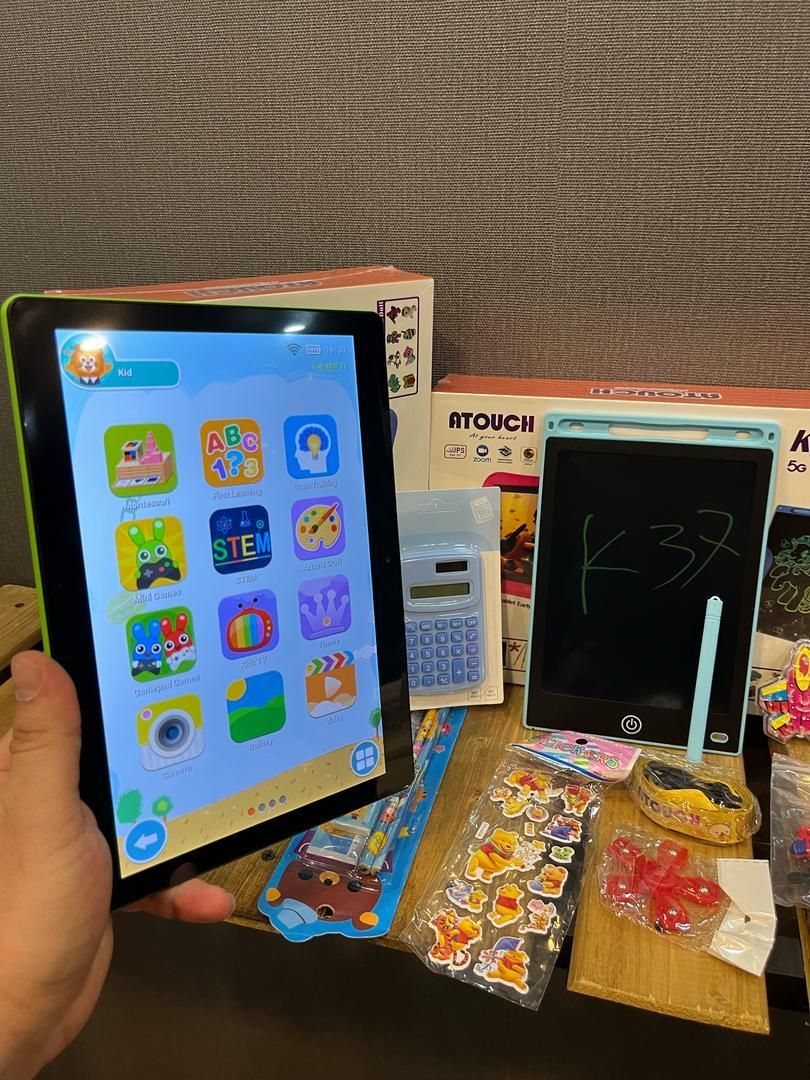 تبلت ۱۰ اینچ کودک ونوجوانATOUCH kT37 آکبند فول پک|تبلت|تهران, مجیدیه|دیوار