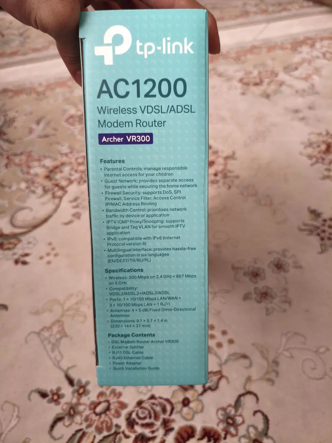 مودم روتر TP-Link Archer AC 1200 VR 300|مودم و تجهیزات شبکه|تهران, جی|دیوار