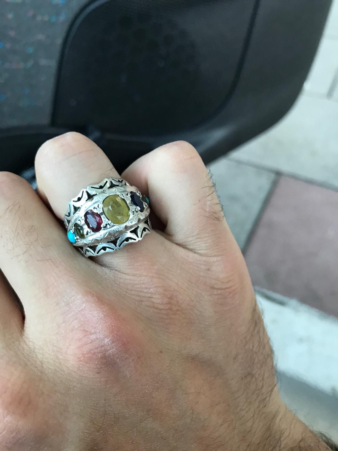 انگشتر هفت نگین|جواهرات|ارومیه, |دیوار