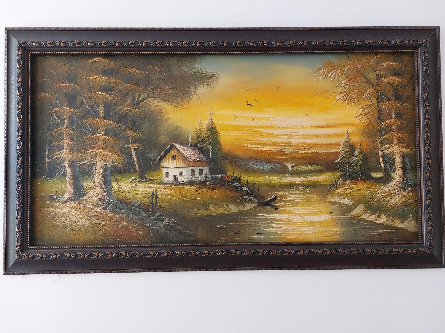 تابلو رنگ روغن|تابلو، نقاشی، عکس|اردکان, |دیوار