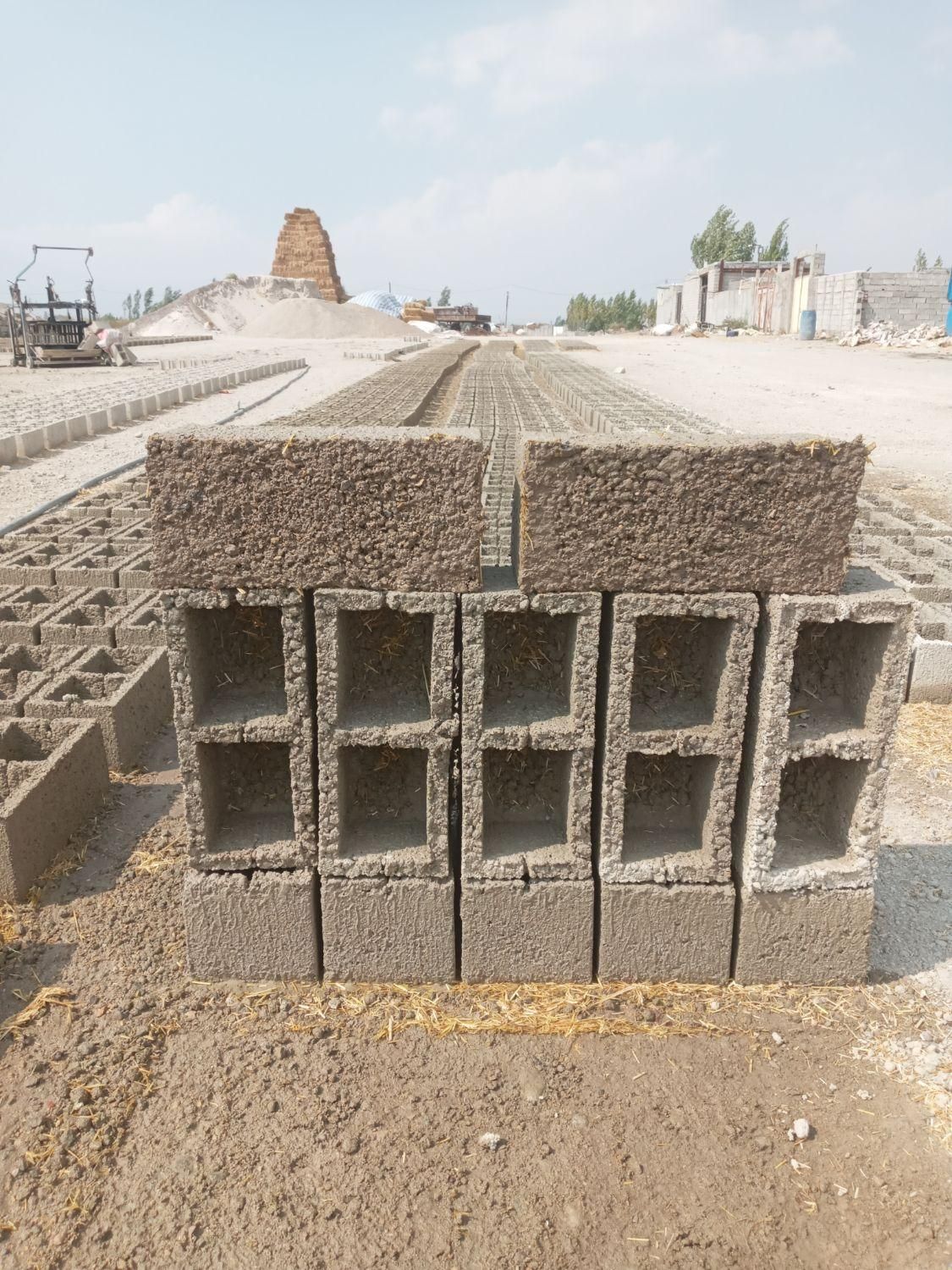 بلوک دیواری ولیکا سیمانی ته پر|مصالح و تجهیزات ساختمان|اردبیل, |دیوار
