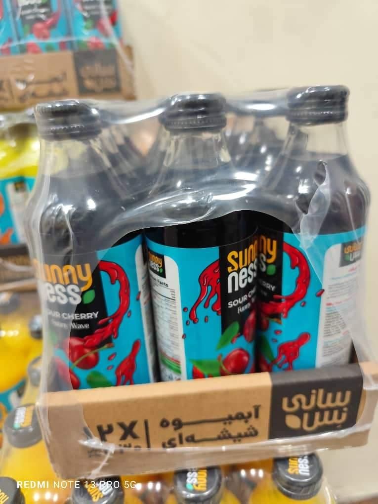 آبمیوه شیشه ای سانی نس|خوردنی و آشامیدنی|تهران, شهرک غرب|دیوار