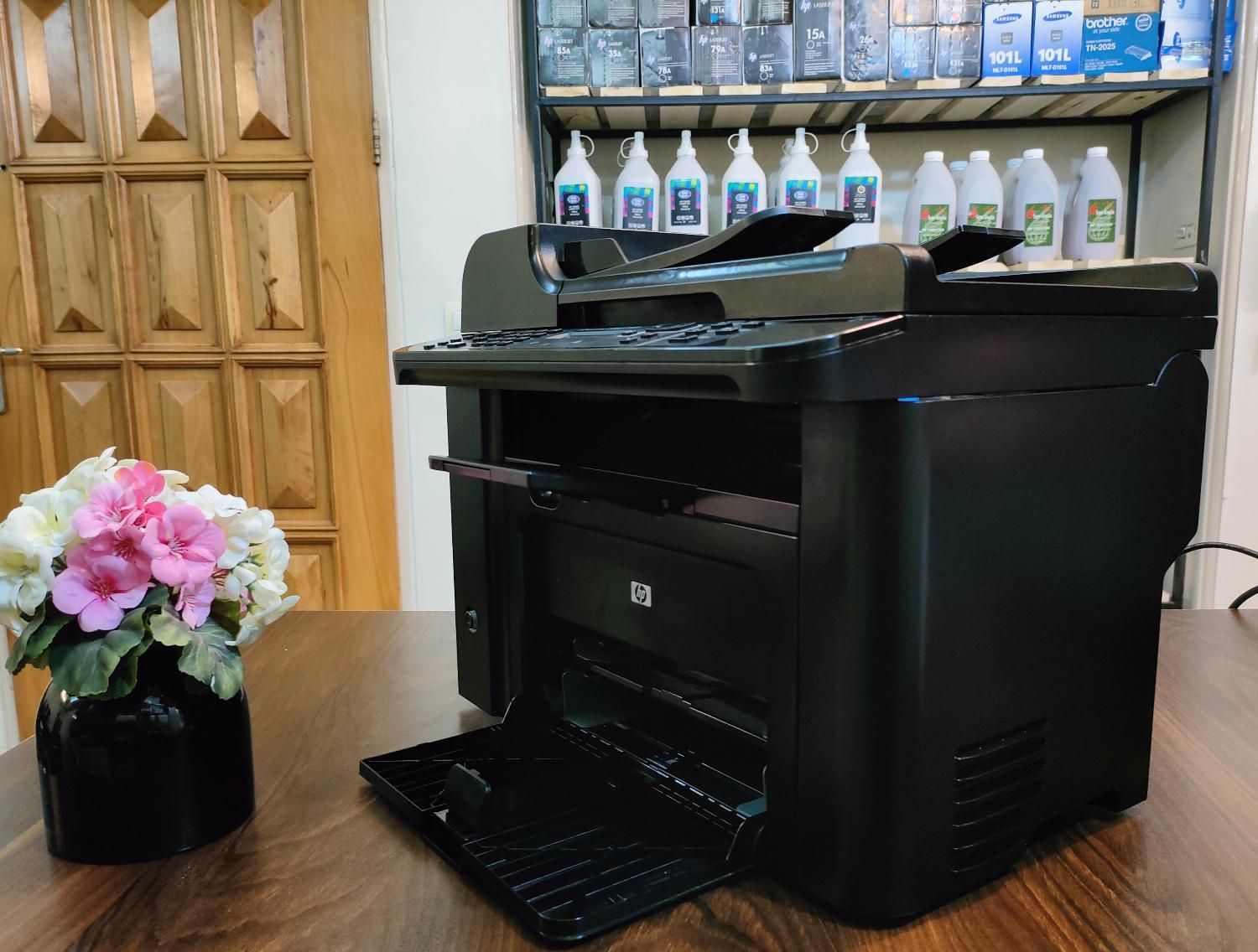 چاپگر لیزری اچ پی استوک چهار کاره LaserJet 1536dnf|پرینتر، اسکنر، کپی، فکس|تهران, ایرانشهر|دیوار