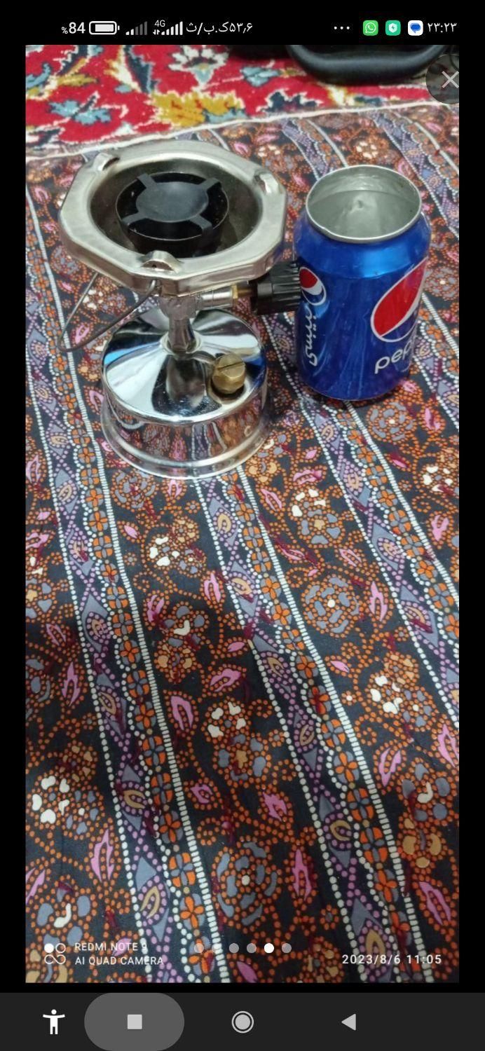 پکنیک ژاپنی فسقلی جیبی با سوخت بنزین|اجاق گاز و لوازم برقی پختوپز|خاش, |دیوار