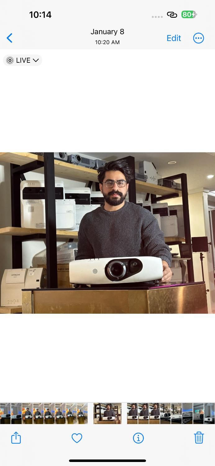 ویدئوپروژکتور هوشمند|تلویزیون و پروژکتور|خرمآباد, |دیوار