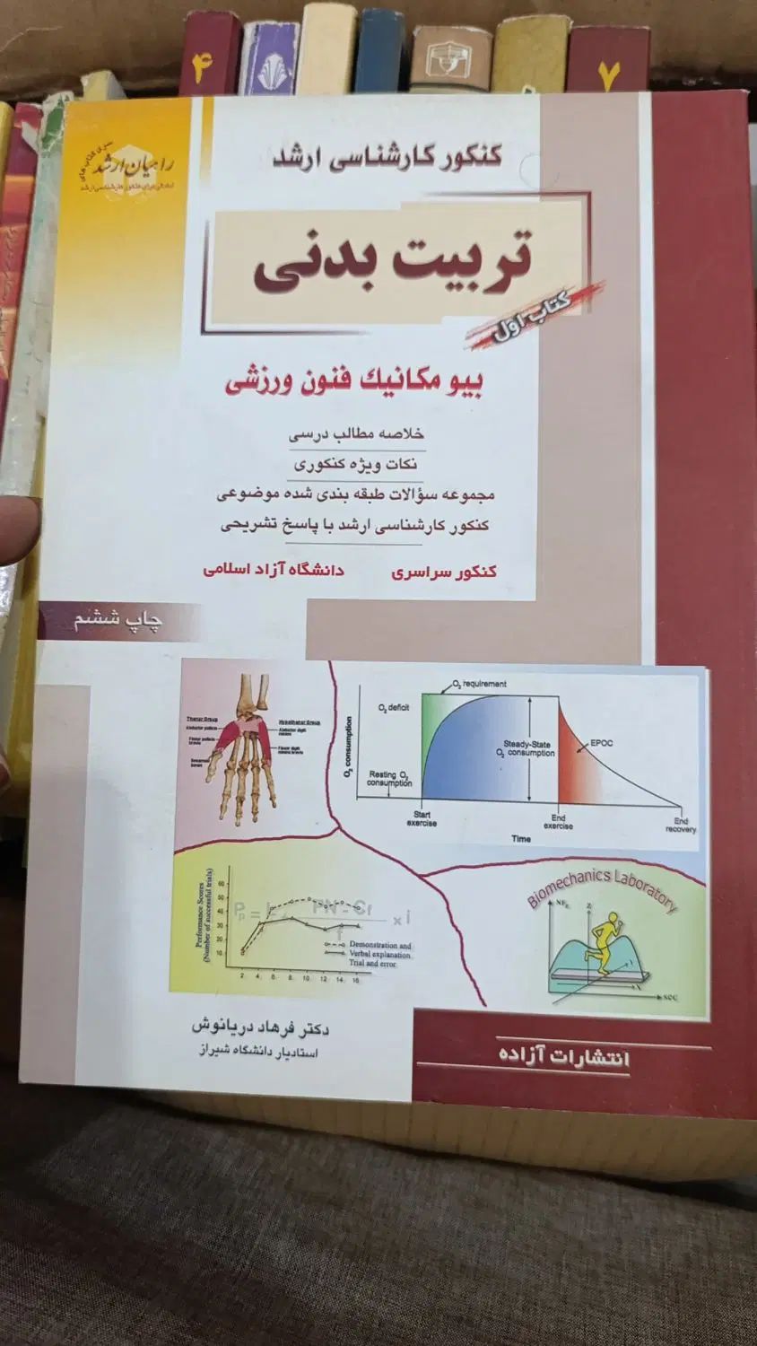 کتاب کنکور انسانی و رمان و تربیت بدنی ارشد|کتاب و مجله ادبی|اهواز, کمپلو شمالی|دیوار