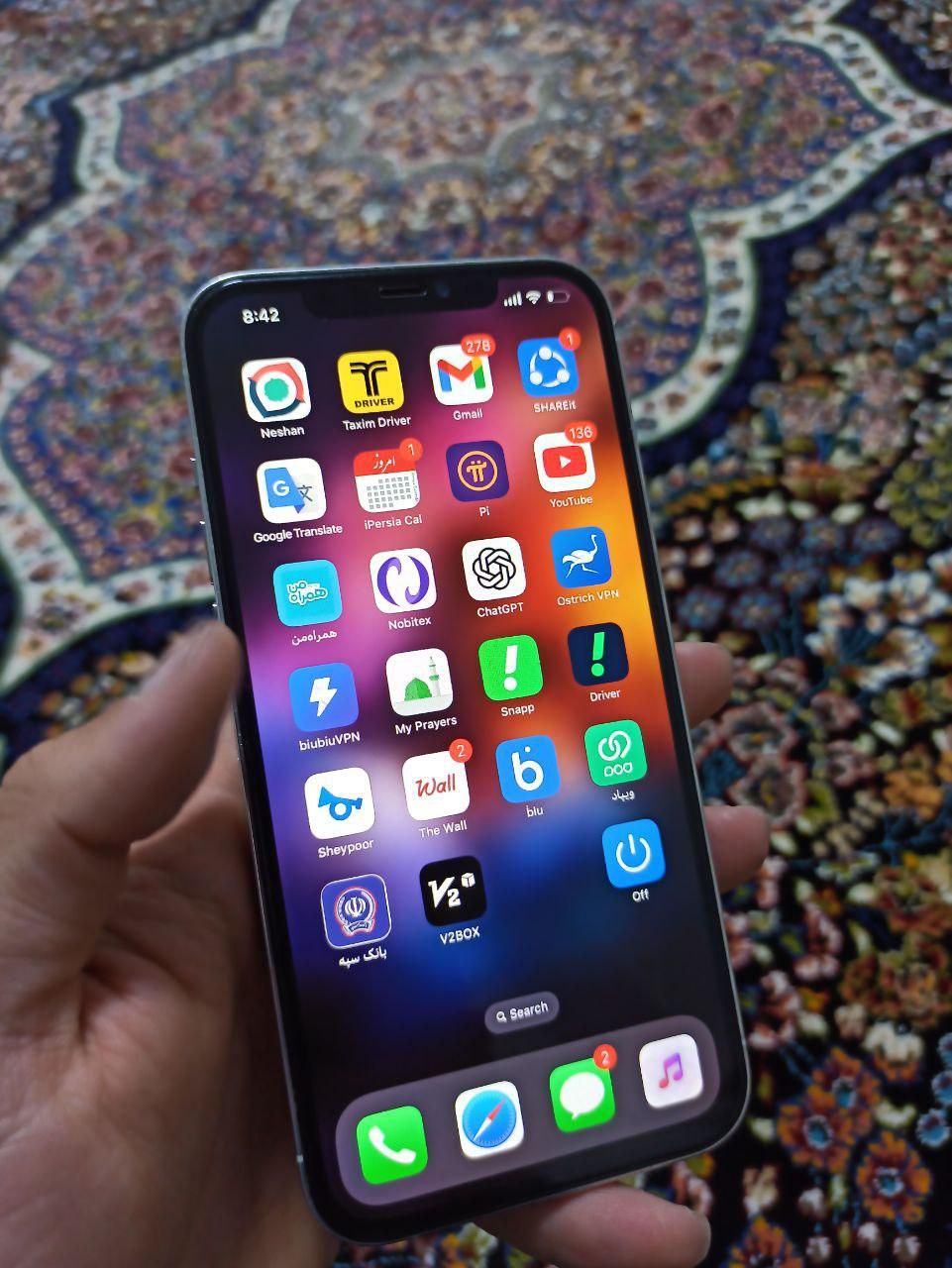 اپل iPhone 12 Pro Max با حافظهٔ ۲۵۶ گیگابایت|موبایل|مریوان, |دیوار