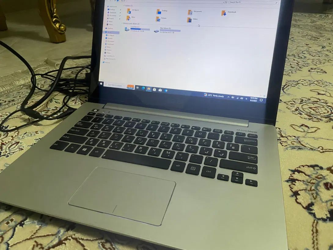 لبتاپ ایسوس تاچ اسکرین core i5|رایانه همراه|تهران, سعادت‌آباد|دیوار