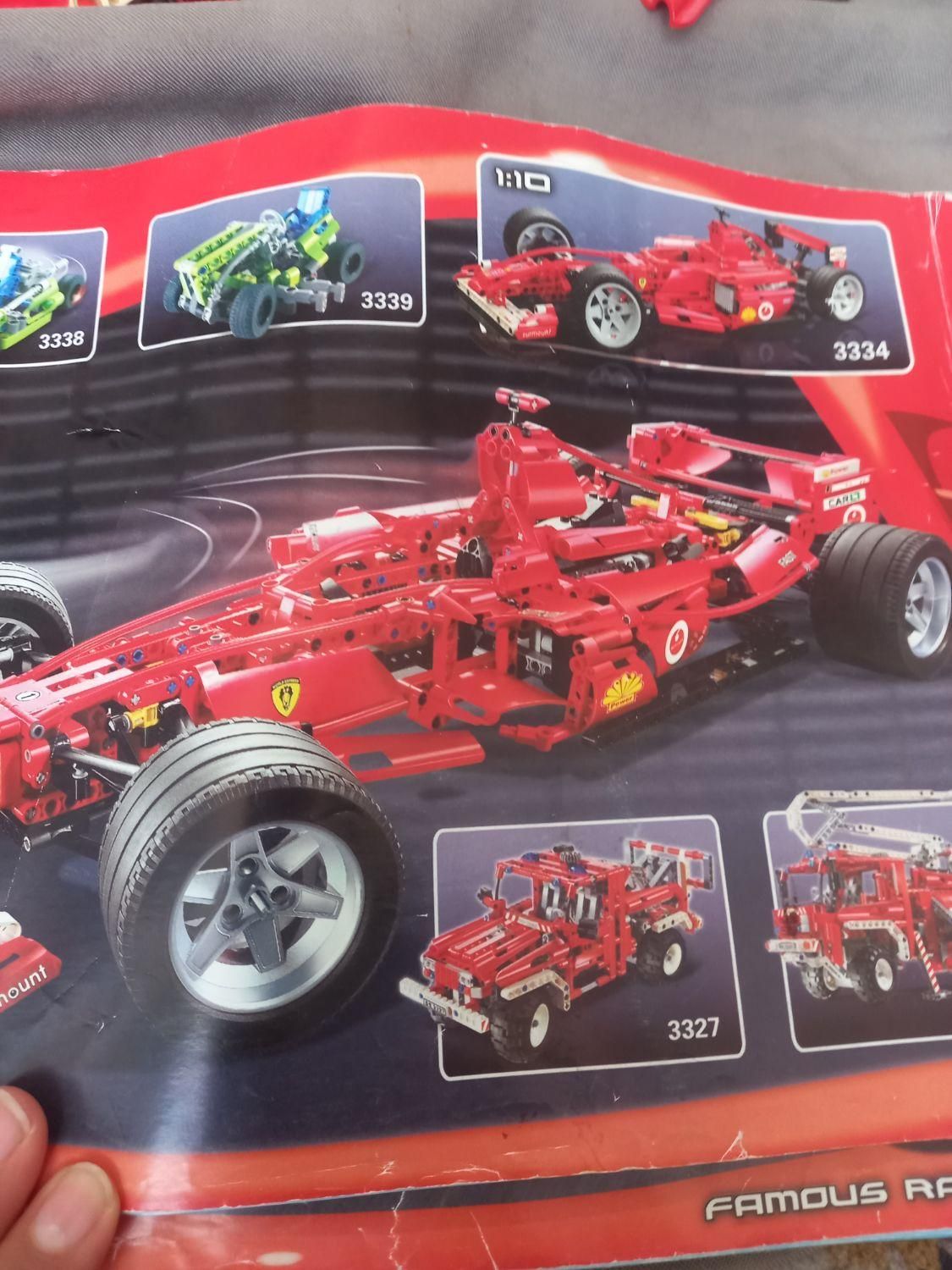 لگو فراری ۳۳۳۳ قطعه|اسباب‌‌بازی|قزوین, |دیوار