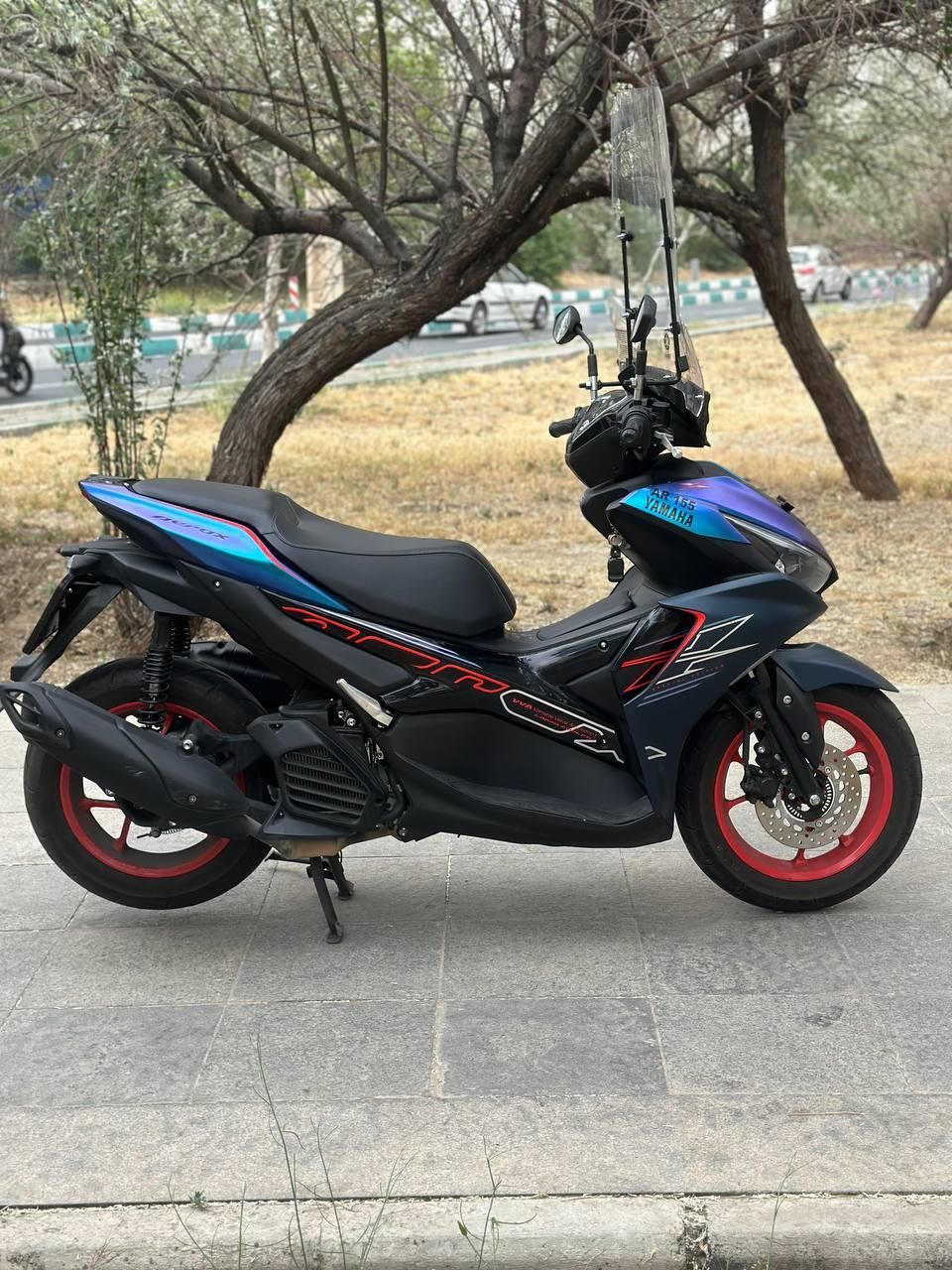 یاماها آیروکس(اروکس) اصل نیروموتور yamaha aerox155|موتورسیکلت|تهران, شهران شمالی|دیوار