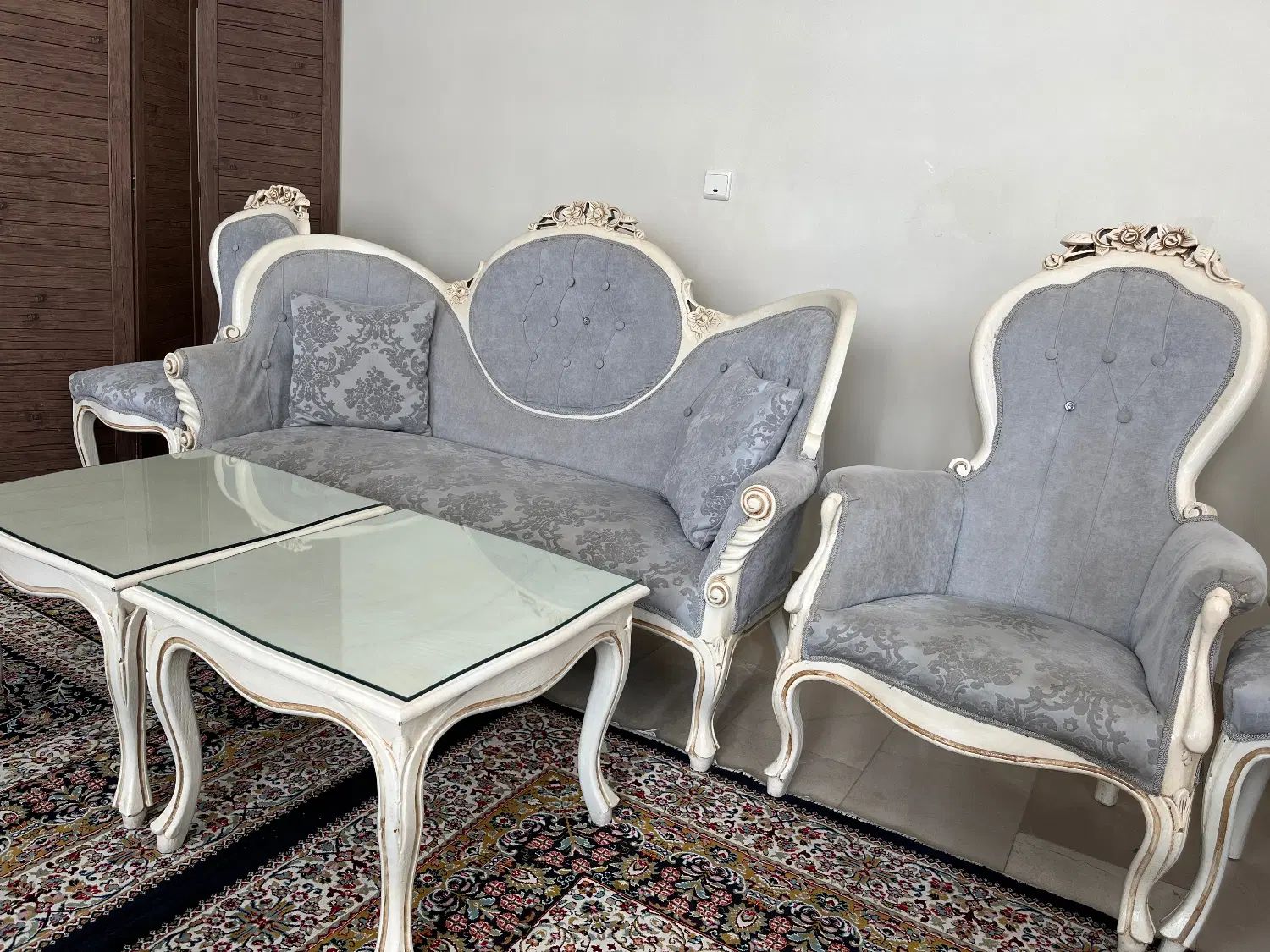 ست کامل مبلمان ۱۰ نفره با ناهار خوری ۶ نفره|مبلمان خانگی و میز عسلی|تهران, سبلان (لشگر)|دیوار