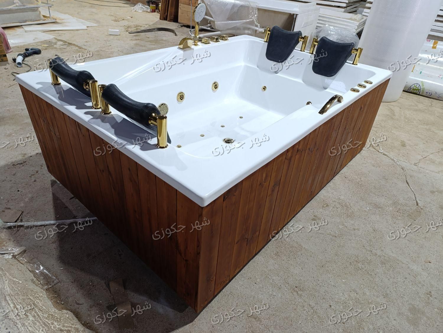 وان جکوزی دونفره الیزه تیپ یک 120*180|لوازم حمام|بندر انزلی, کوی بهار|دیوار