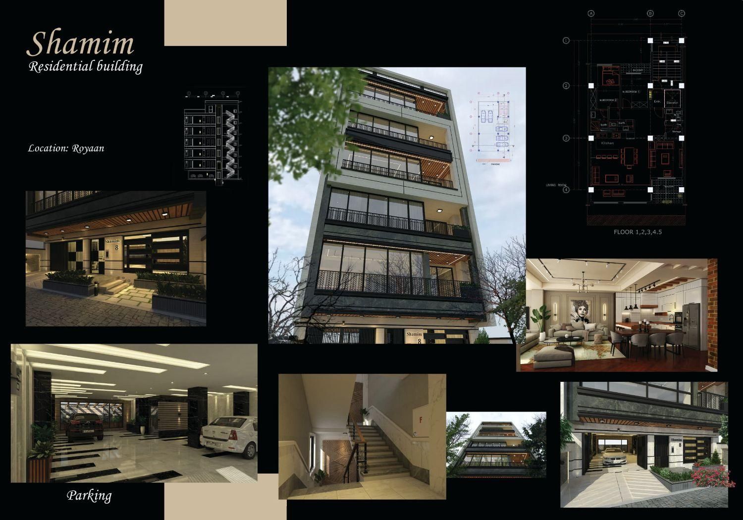 ۱۳۶متر تکواحدی محله لوکس نشین نما و ویوی بینظیر|فروش آپارتمان|رویان, |دیوار