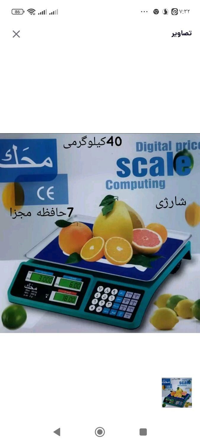 ترازو دیجیتال ۴۰ کیلویی بدون علمک|فروشگاه و مغازه|اصفهان, برزان|دیوار