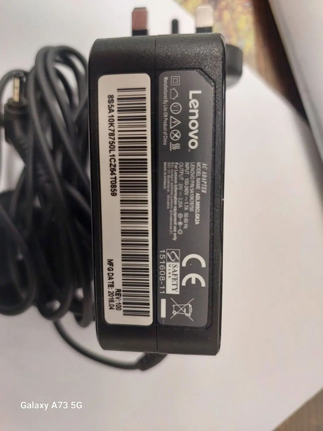 شارژر لپ‌تاپ  lenovo|قطعات و لوازم جانبی رایانه|تهران, شهرک استقلال|دیوار