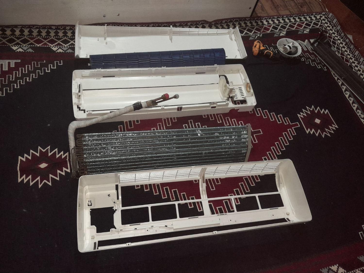 نصب وتعمیرات کولرگازی یخچال شبانه روزی|خدمات پیشه و مهارت|اهواز, کمپلو شمالی|دیوار