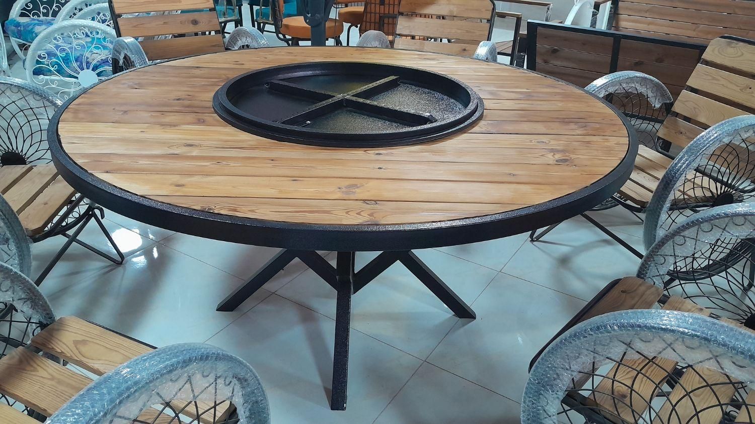 مبل باغی مبلمان آتشدان ویلا باغ(کارخانه)|بخاری، هیتر، شومینه|چهارباغ, |دیوار