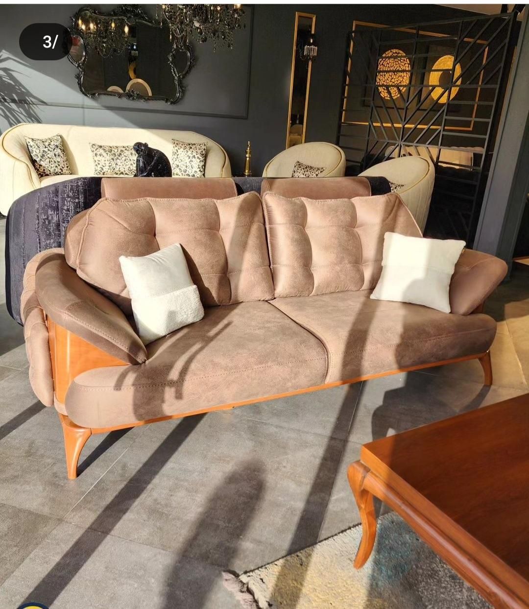 مبل راحتی تخت شو مدل لوئیز|مبلمان خانگی و میز عسلی|برخوار, |دیوار