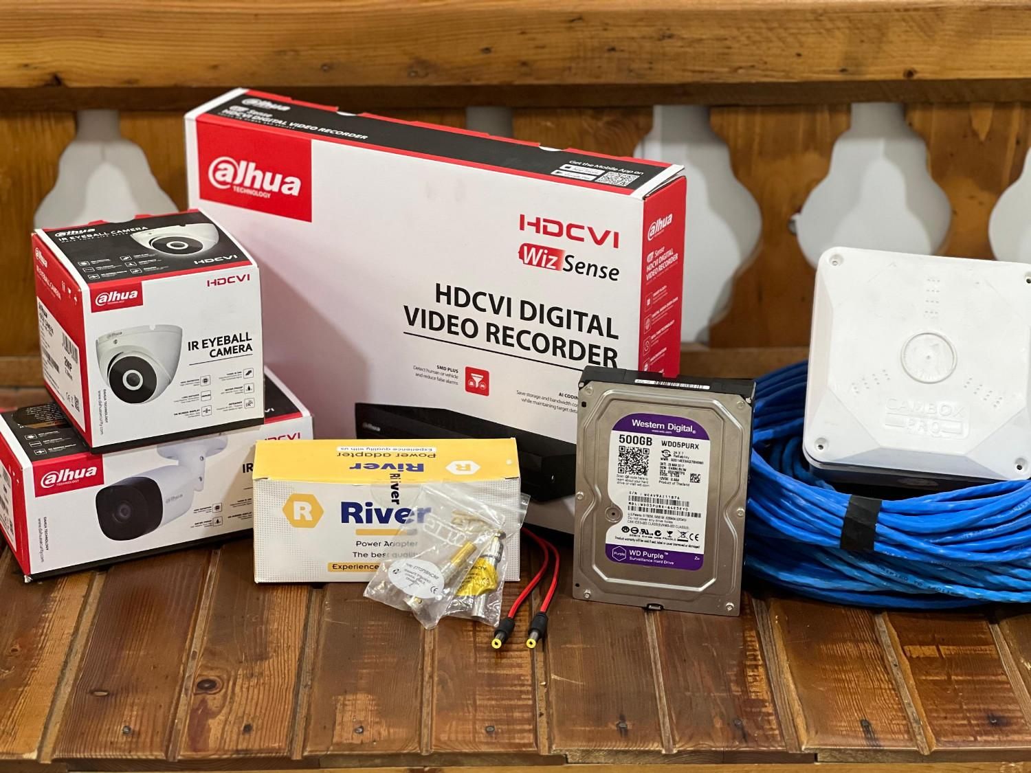 پکیچ دو عددی دوربین مداربسته برند داهوا|دوربین مداربسته|میناب, |دیوار