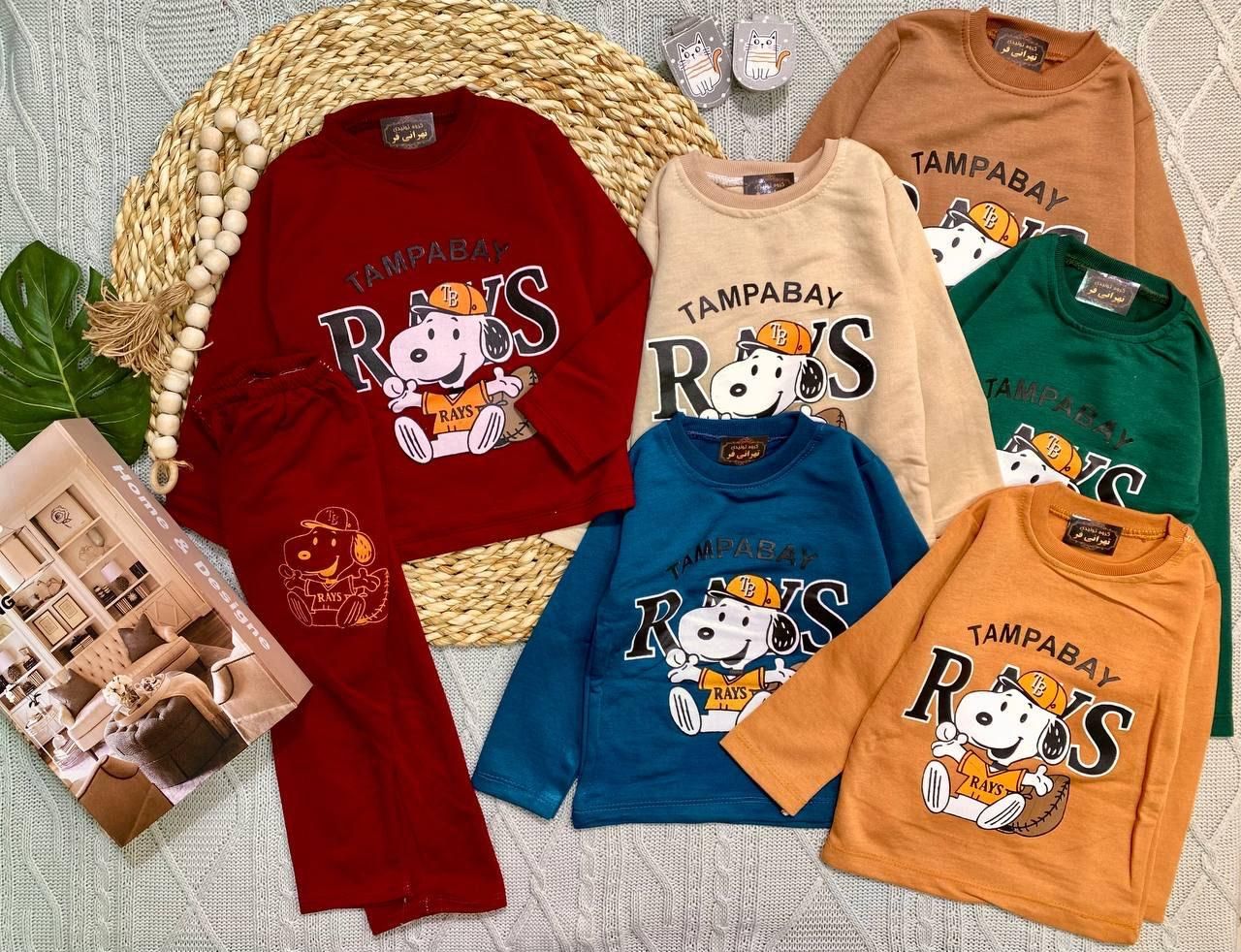 عمده تیراژ- بلوز شلوار پیش کرومی رنگ ۴سایز|کفش و لباس بچه|تبریز, |دیوار