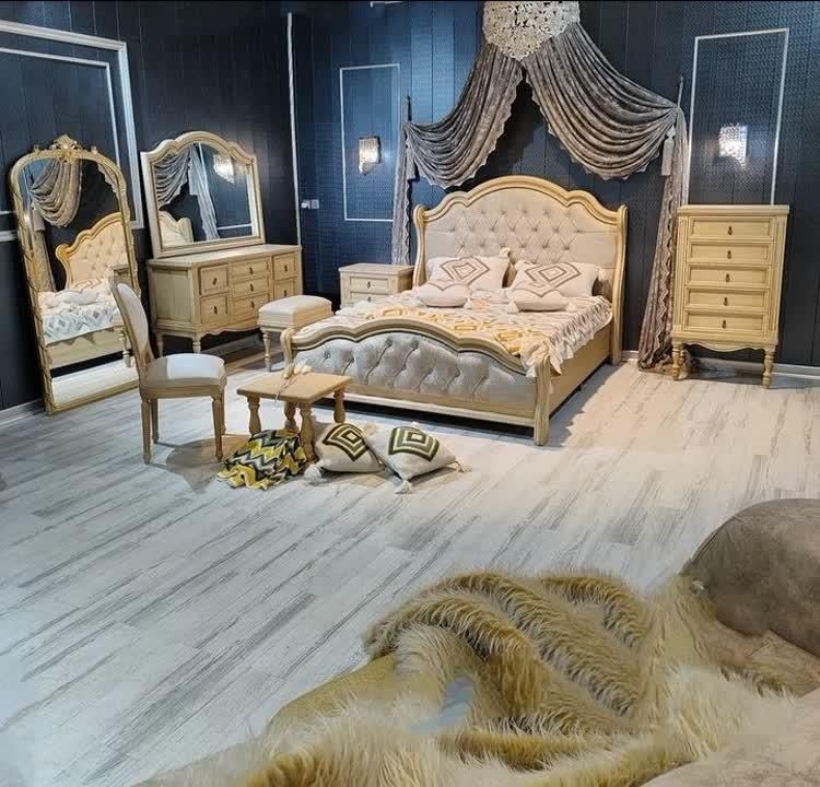 سرویس خواب مدل ترنج|تخت و سرویس خواب|قم, امامزاده ابراهیم|دیوار