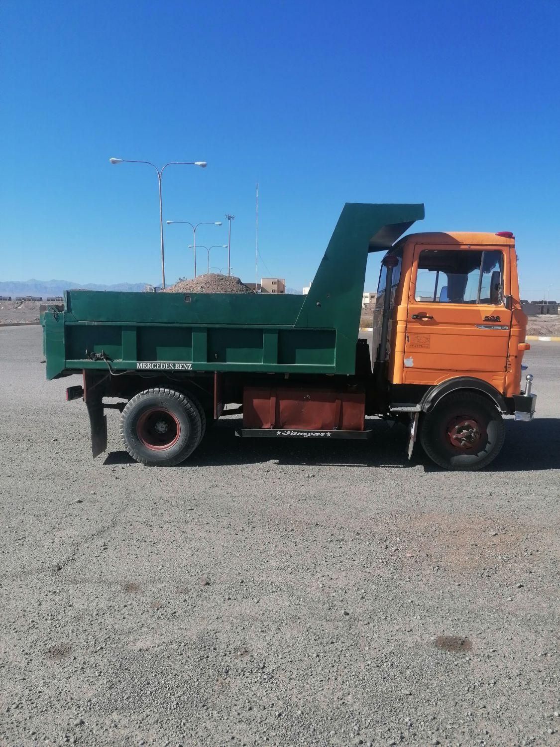 حمل انواع شن با خاور کمپرسی و بنز ده تن|خدمات حمل و نقل|بم, |دیوار