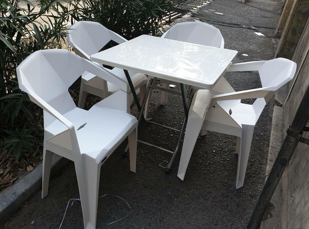 میز و صندلی ناهارخوری سه بعدی تاشو عمده|میز و صندلی غذاخوری|کرمانشاه, |دیوار