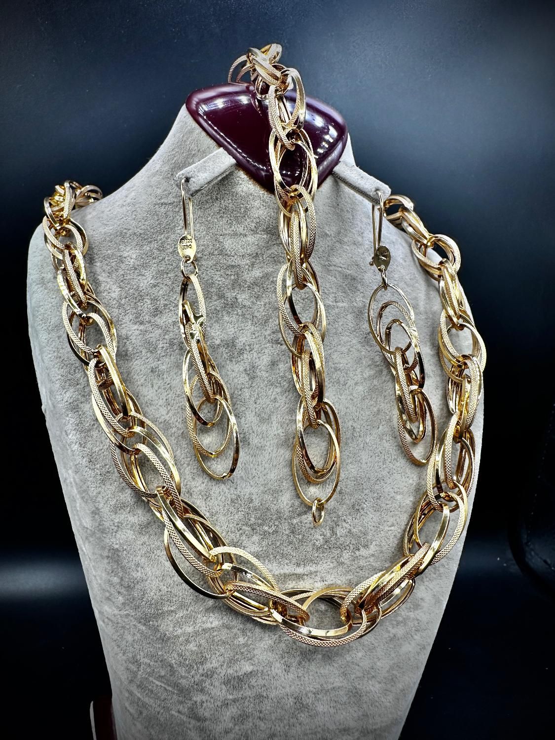 سرویس شانل 28/080گرم طلا بدون اجرت|جواهرات|تهران, شهرک ولیعصر جنوبی|دیوار