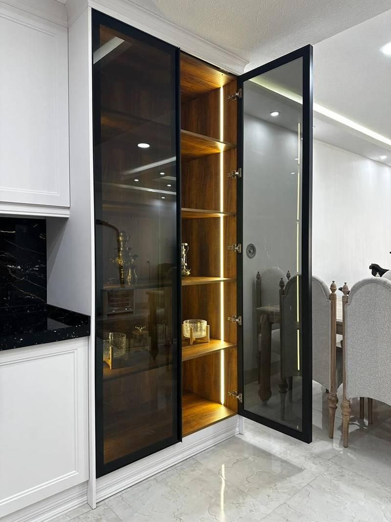 در فرم لس و دکوفیکس شیشه ای کابینت|مصالح و تجهیزات ساختمان|تهران, لویزان|دیوار
